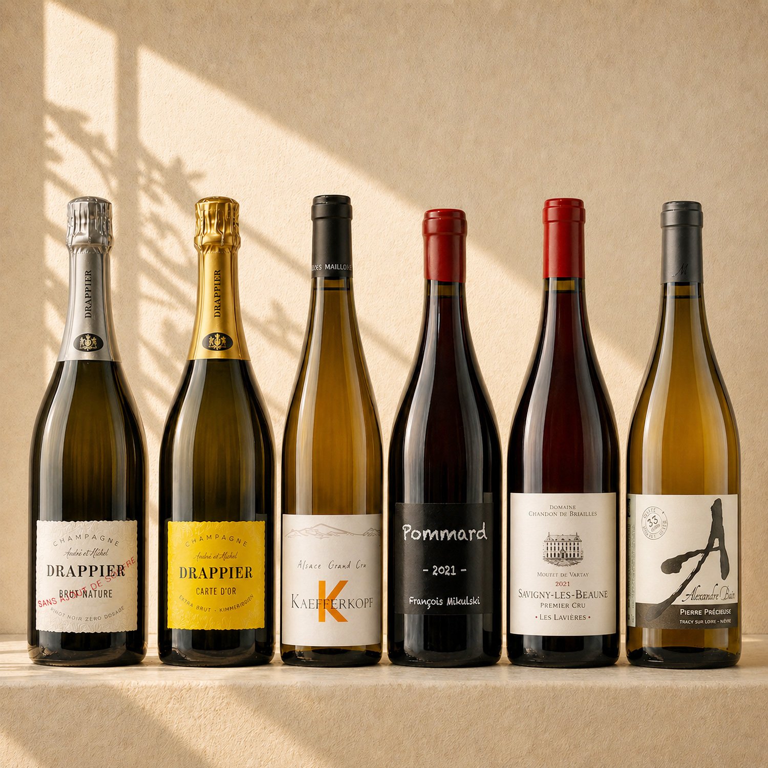 Casier 6 de vins naturels – sélection de 6 bouteilles pour une première exploration du vin vivant